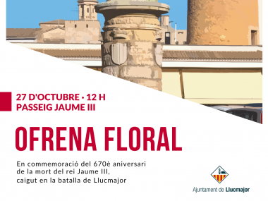Ofrena floral Llucmajor