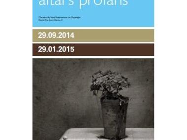 L'exposició ALTARS PROFANS d'Antoni Catany romandrà oberta fins el gener de 2015