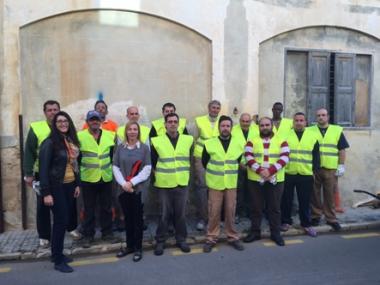 L'ajuntament de Llucmajor ha posat en marxa un taller d'inserció sociolaboral. 