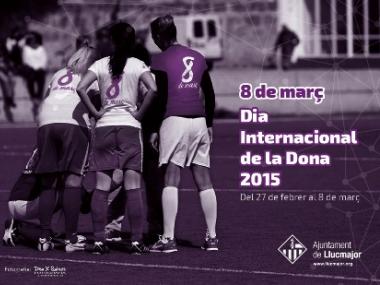 Programa d'actes en motiu del dia internacional de la dona 2015