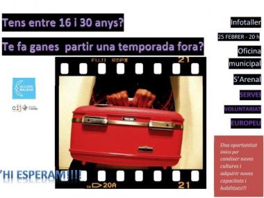Vols anar-te'n fora una temporada? Si tens entre 16 i 30 anys, informa-te'n