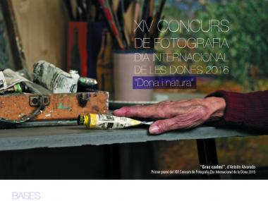 XIV concurs de fotografia DIA INTERNACIONAL DE LES DONES 2016 