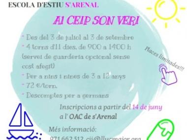Escola d'estiu Llucmajor i s'Arenal