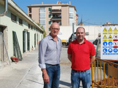 Iniciades les obres d'instal·lació d'energies renovables a les instal·lacions esportives