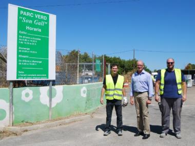 L'Ajuntament amplia l'horari dels parcs verds gràcies a la contractació de set operaris