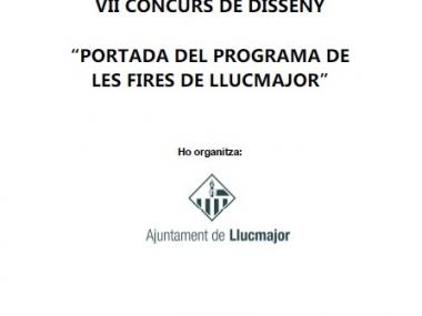 VII concurs de disseny PORTADA DEL PROGRAMA DE FIRES DE LLUCMAJOR