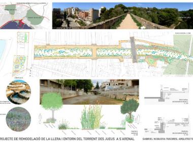 Presentat un projecte per naturalitzar i millorar l'espai del Torrent dels Jueus 