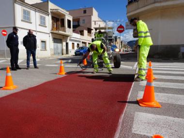 Un carril per a bicicletes unirà el nucli antic amb centres educatius, esportius i culturals