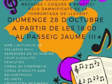 Gran festa solidària a Llucmajor a benefici de Sant Llorenç i el Llevant de Mallorca