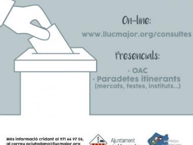 A votació les propostes dels pressupostos participatius de 2019