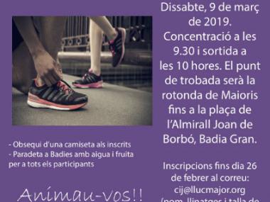 I Marxa per la Dona a Urbanitzacions