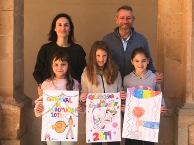 Guanyadora del concurs del cartell de Carnaval 2019 de Llucmajor