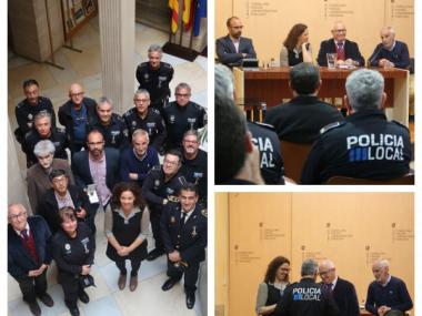Creu al Mèrit policial a 15 policies locals de Llucmajor