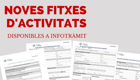 NOVES FITXES D'ACTIVITATS