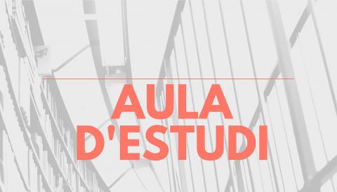 AULA D'ESTUDI
