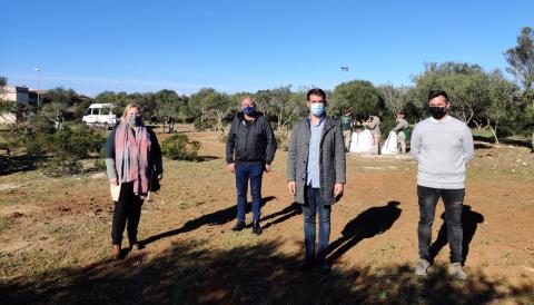 L’Ajuntament de Llucmajor crea la primera zona d’oci per a cans del municipi a Sa Torre