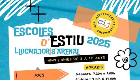 Escoles de vacances d’estiu 2025