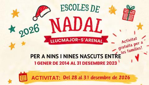 ESCOLES DE NADAL llucmajor