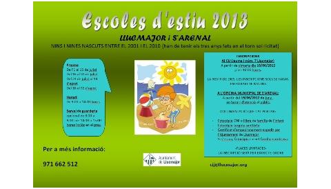 Escoles d'estiu 2013 Escoles d'estiu 2013