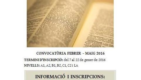 Cursos de Català 2016