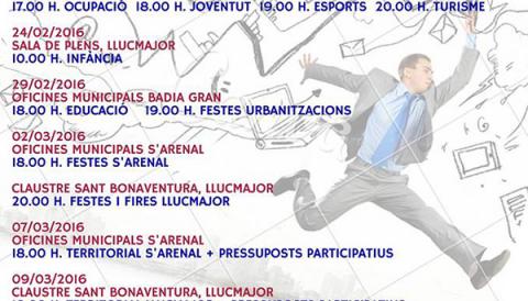 PARTICIPA LLUCMAJOR. Vine a fer sentir la teva veu!