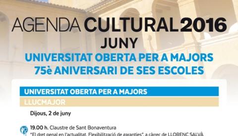 Agenda cultural juny 2016
