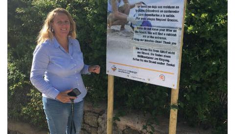 Campanya per a incentivar la neteja a cales i platges del municipi