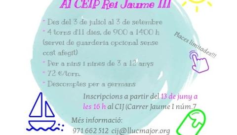 Escola d'estiu Llucmajor i s'Arenal