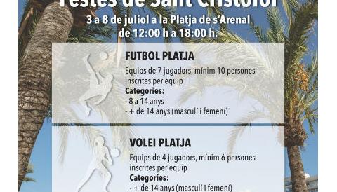 Primer Torneig Beach Sport de les Festes de Sant Cristòfol