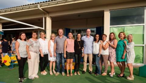 Els nins i nines de Llucmajor estrenen la renovada escoleta Fada Morgana