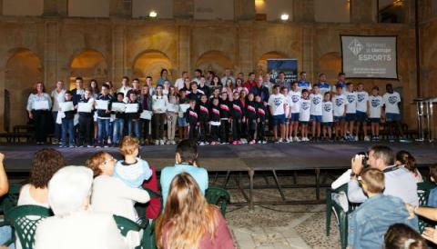 Acte de reconeixement als esportistes destacats de 2017