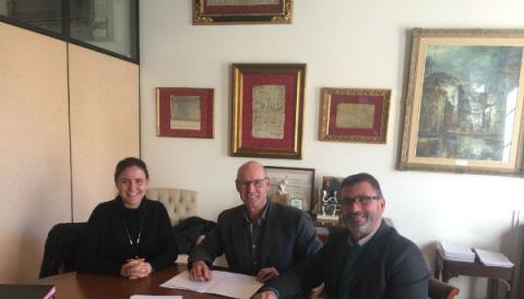 L'Ajuntament de Llucmajor reedita convenis amb Projecte Home, el Fons Mallorquí de Solidaritat i ADDA