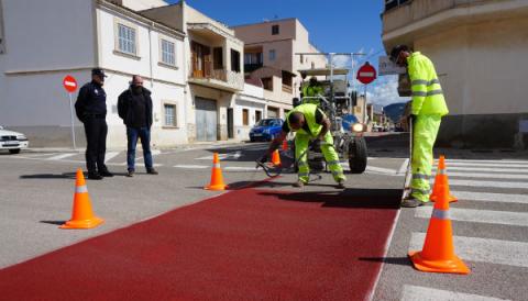 Un carril per a bicicletes unirà el nucli antic amb centres educatius, esportius i culturals