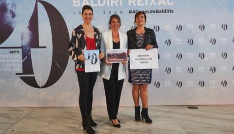 El CEIP Badies rep un premi Baldiri Reixac pel seu gimnàs a la natura 