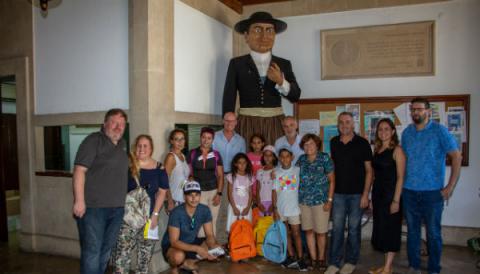 Nins i nines sahrauís comencen les seves "Vacances en pau" a Llucmajor