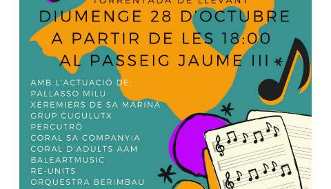 Gran festa solidària a Llucmajor a benefici de Sant Llorenç i el Llevant de Mallorca