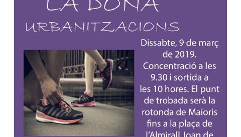 I Marxa per la Dona a Urbanitzacions