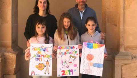 Guanyadora del concurs del cartell de Carnaval 2019 de Llucmajor