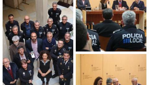 Creu al Mèrit policial a 15 policies locals de Llucmajor
