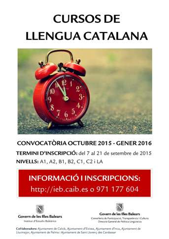 Cursos de llengua catalana