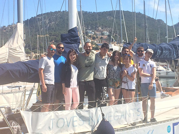 Un equip de “joves navegants” de l’Ajuntament de Llucmajor participa en la “ruta de la sal”